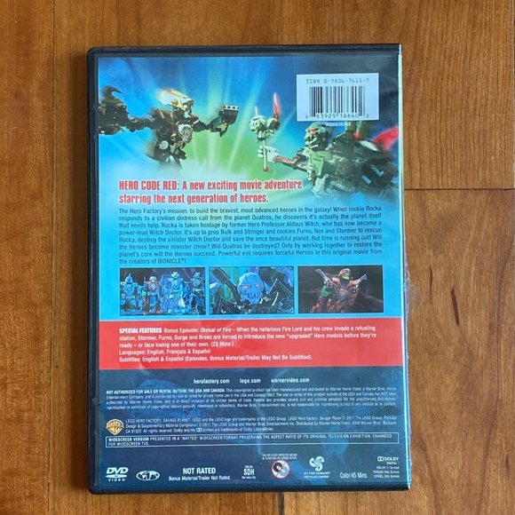 Lego Hero Factory: Savage Planet DVD Mark Baldo(DIR) 2011 - Picture 2 of 5